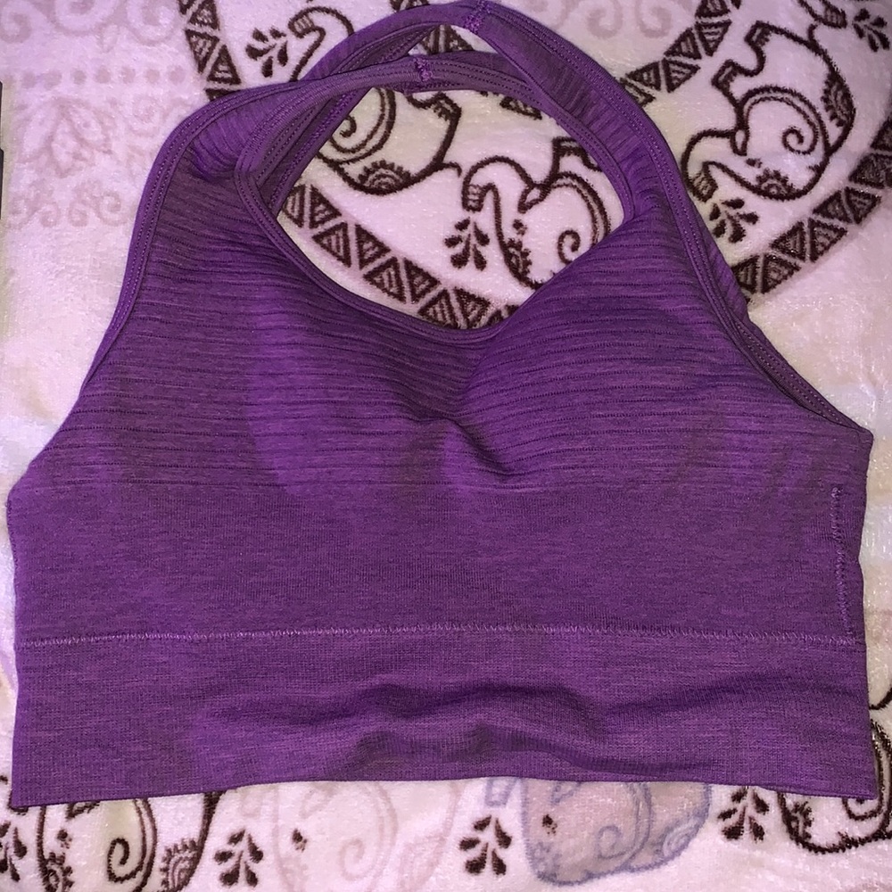 Alphalete Revival Vault Bra ultra violet- small